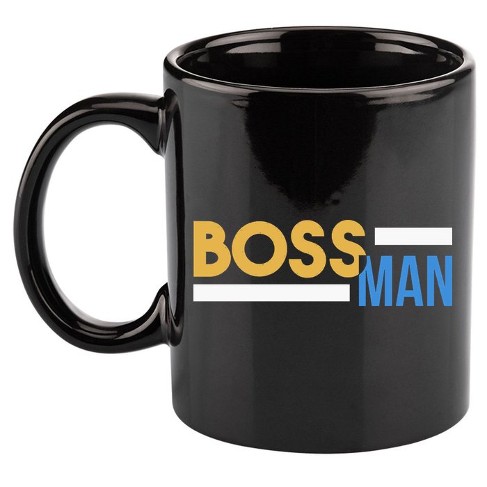 Boss Man Hoodie | Funny 11oz C Handle Ceramic Mug