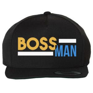 Boss Man Hoodie | Funny Wool Snapback Cap