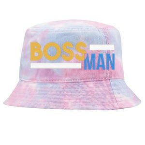 Boss Man Hoodie | Funny Tie-Dyed Bucket Hat