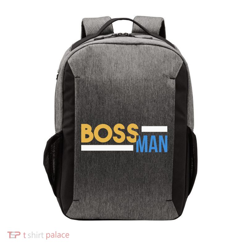 Boss Man Hoodie | Funny Vector Backpack