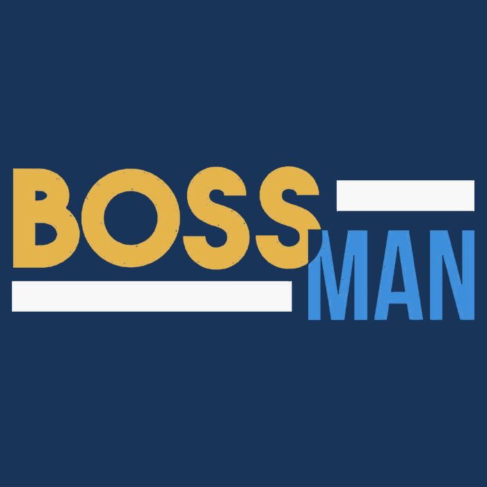 Boss Man Hoodie | Funny 7 Panel Mesh Trucker Snapback Hat