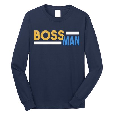 Boss Man Hoodie | Funny Long Sleeve Shirt