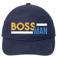 Boss Man Hoodie | Funny 7-Panel Snapback Hat