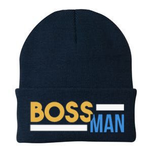 Boss Man Hoodie | Funny Knit Cap Winter Beanie