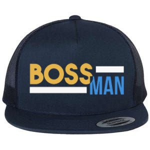 Boss Man Hoodie | Funny Flat Bill Trucker Hat