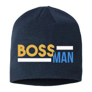 Boss Man Hoodie | Funny Sustainable Beanie