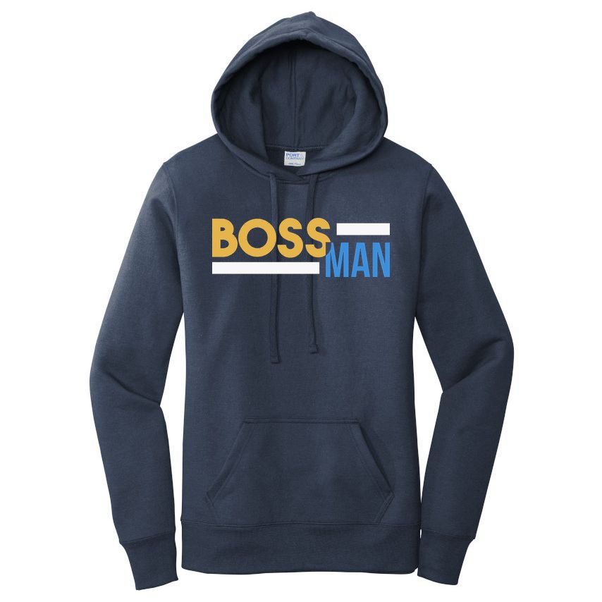 Boss Man Hoodie | Funny Women's Pullover Hoodie