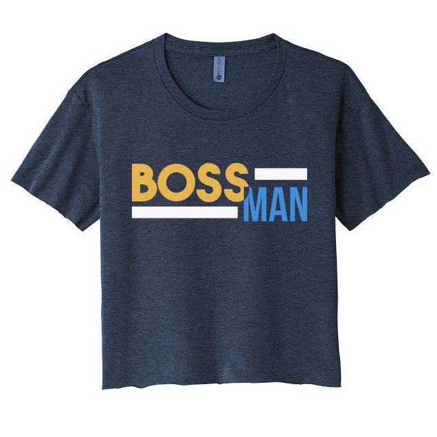 Boss Man Hoodie | Funny Crop Top