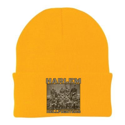 Black Military History Usa Black History Harlem Hellfighters Gift Knit Cap Winter Beanie