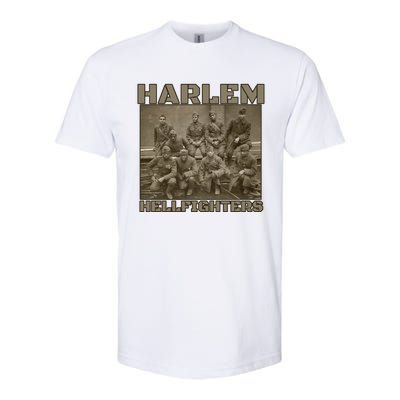 Black Military History Usa Black History Harlem Hellfighters Gift Softstyle® CVC T-Shirt