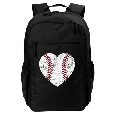 Ball Mom Heart Baseball Softball Mama Mothers Day Backpack