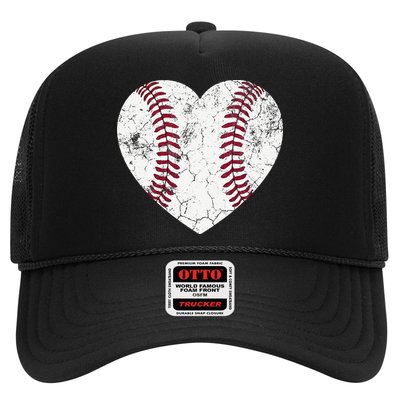 Ball Mom Heart Baseball Softball Mama Mothers Day Hat