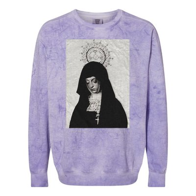 Bring Me Horizonnun Art Colorblast Crewneck Sweatshirt