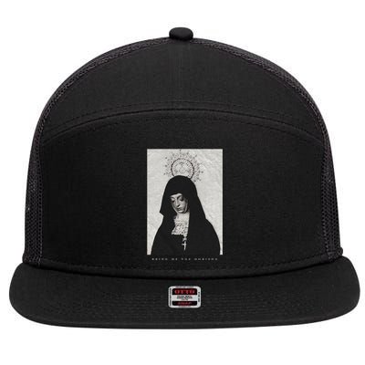 Bring Me Horizonnun Art 7 Panel Mesh Trucker Snapback Hat