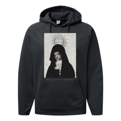 Bring Me Horizonnun Art Performance Fleece Hoodie