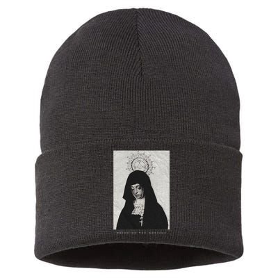 Bring Me Horizonnun Art Sustainable Knit Beanie