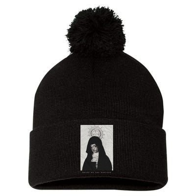 Bring Me Horizonnun Art Pom Pom 12in Knit Beanie