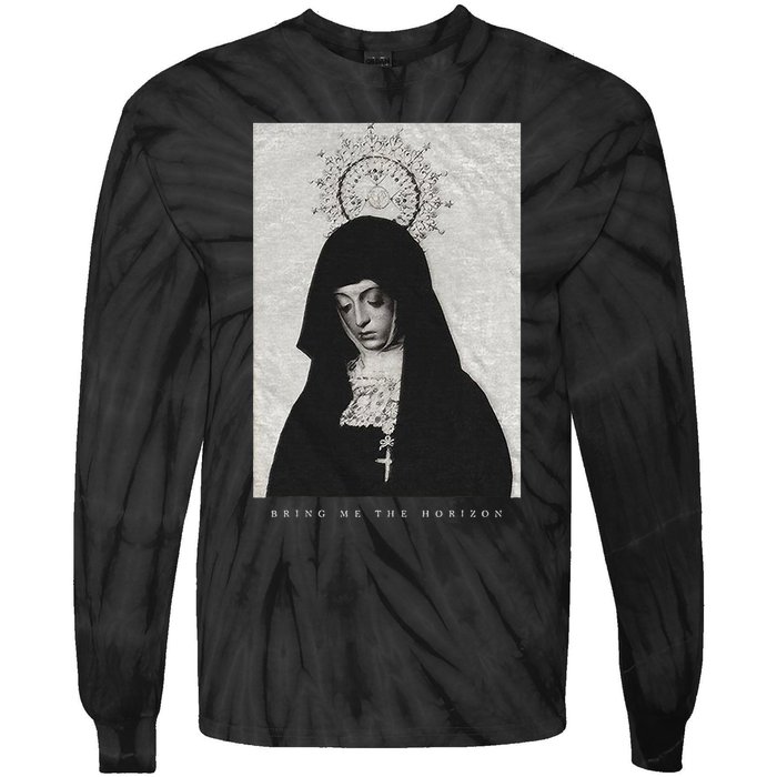 Bring Me Horizonnun Art Tie-Dye Long Sleeve Shirt