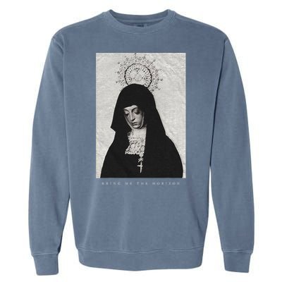 Bring Me Horizonnun Art Garment-Dyed Sweatshirt