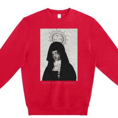 Bring Me Horizonnun Art Premium Crewneck Sweatshirt