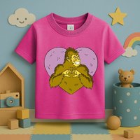 Bigfoot Monster Heart Cute Gift Toddler T-Shirt