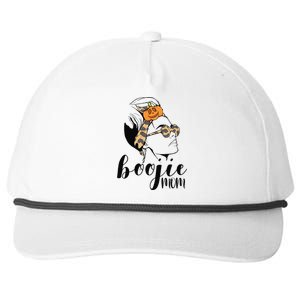 Boojie Mom Halloween Costume Mom Pumpkin Mommy Gift Snapback Five-Panel Rope Hat