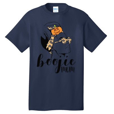 Boojie Mom Halloween Costume Mom Pumpkin Mommy Gift Tall T-Shirt