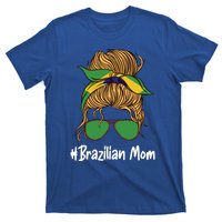 Brazilian Mom International Brasil Flag Mothers Day Gift T-Shirt