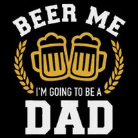 Beer Me I'm Going To Be A Dad Baby Announcement 16 in Basic Backpack