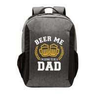 Beer Me I'm Going To Be A Dad Baby Announcement Vector Backpack