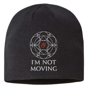 Black Mage IM Not Moving Ley Lines Funny Memes Sustainable Beanie