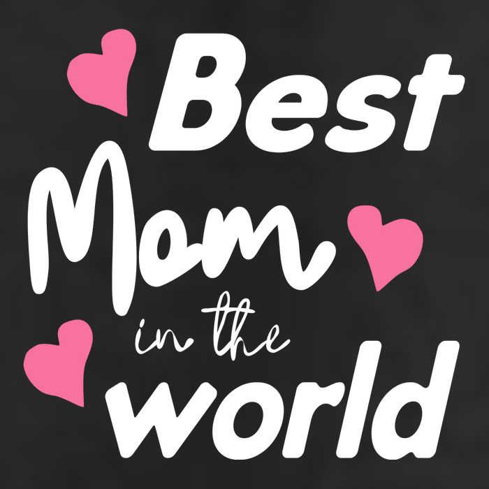 Best Mom In The World Mothers Day Heart Adult Drive Performance Visor