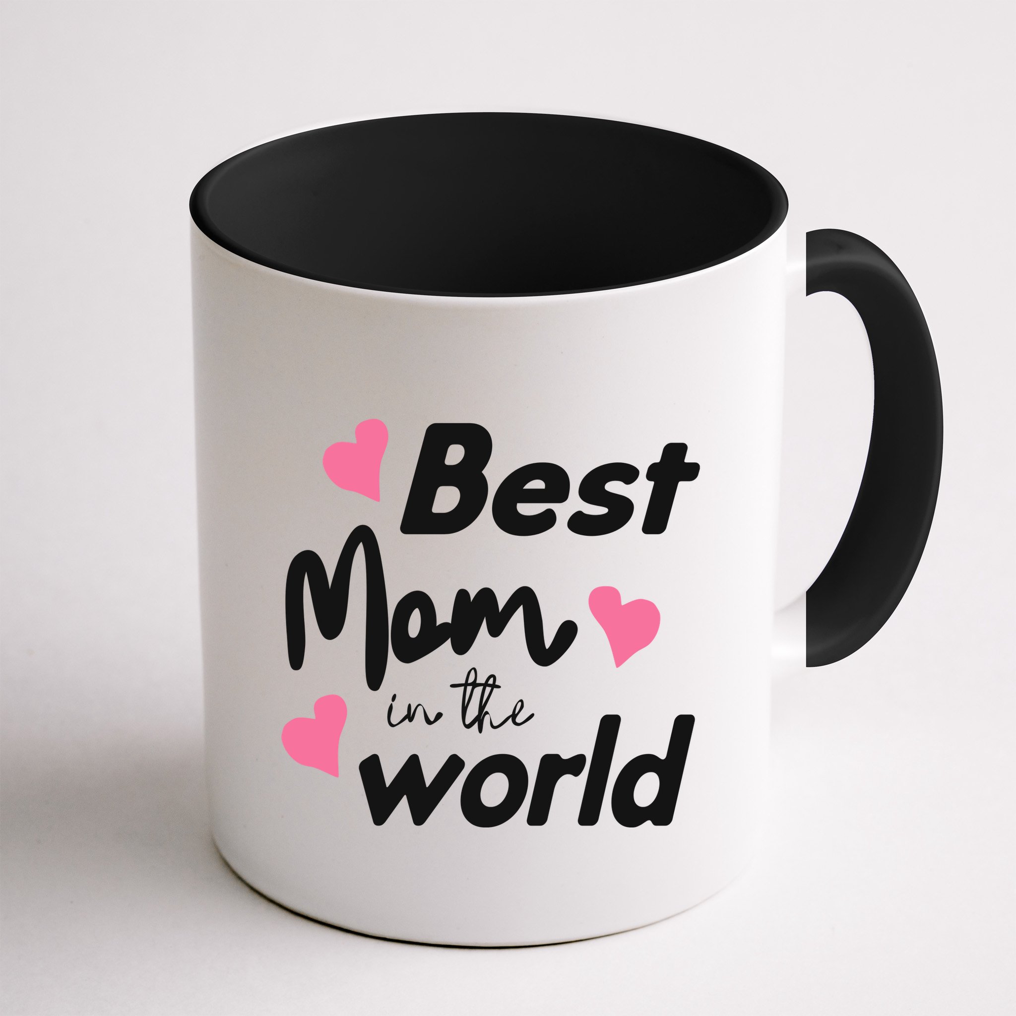 Best Mom In The World Mothers Day Heart Mug