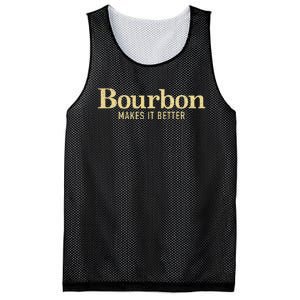 Bourbon Makes It Better Mesh Reversible Basketball Jersey Tank