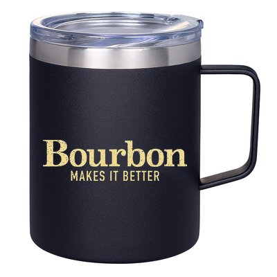 Bourbon Makes It Better 12oz Stainless Steel Coffee Mug