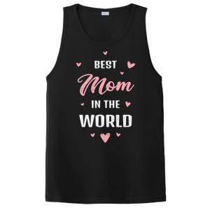 Best Mom in the World Best Mom Ever Mothers Day Design PosiCharge Competitor Tank