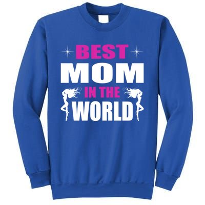 Best Mom In The World I Family Mom Meaningful Gift Sweatshirt