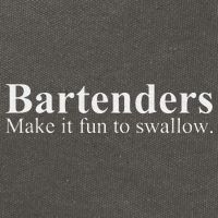 Bartenders Make It Fun To Swallow Funny Bartending Cotton Canvas Backpack
