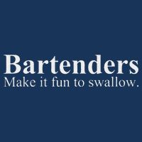 Bartenders Make It Fun To Swallow Funny Bartending 16 in Basic Backpack