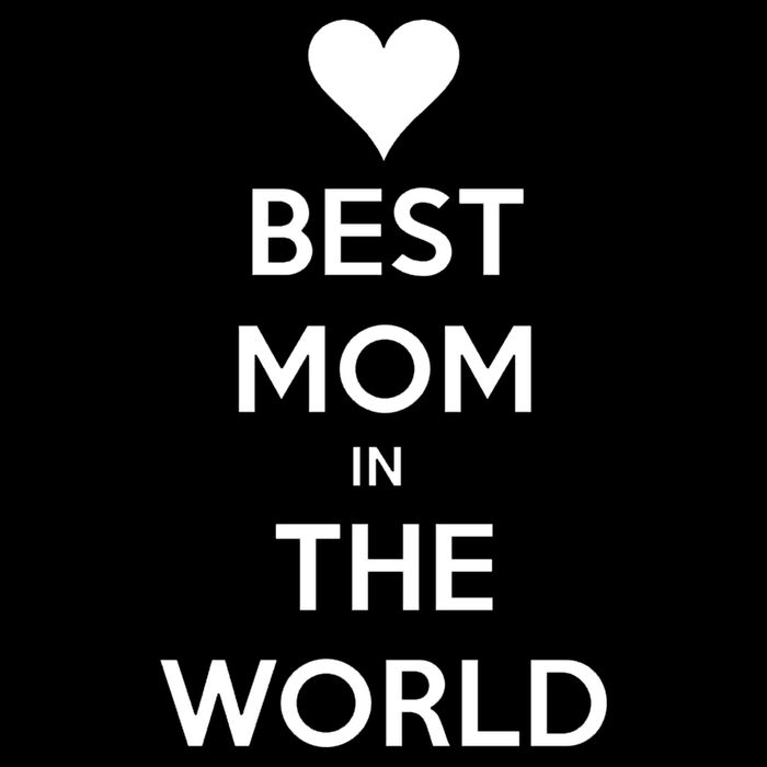 Best Mom In The World Heart Gift Backpack