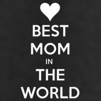 Best Mom In The World Heart Gift 25L Jumbo Tote