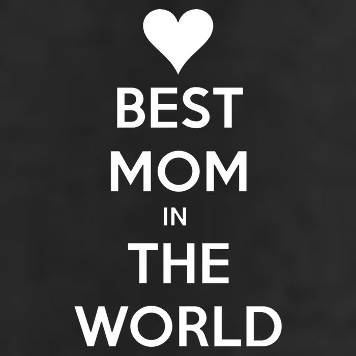 Best Mom In The World Heart Gift 25L Jumbo Tote