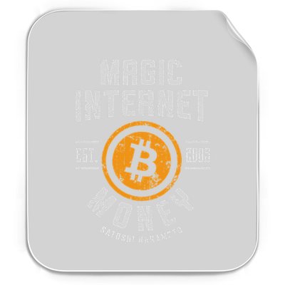 Bitcoin Magic Internet Money Btc Crypto Currency Blockchain Permanent Decal Sticker