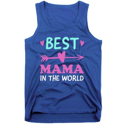 Best Mama In The World Grandma Gift Tank Top