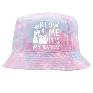 Blow Me It´s My Birthday Ingenius Funny Tie-Dyed Bucket Hat