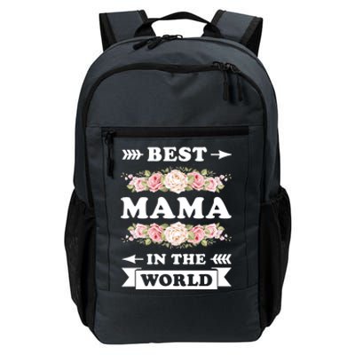 Best Mama In The World Mother Mama Gift Daily Commute Backpack