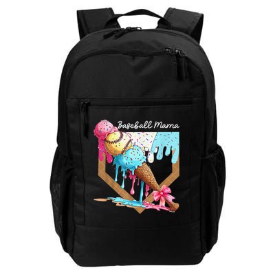 Baseball Mama Ice Cream Drip Baseball Mothers Day Coquette Backpack