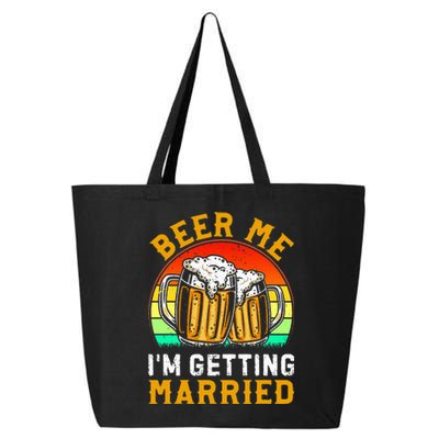 Beer Me IM Getting Married Groom Groomsmen 25L Jumbo Tote