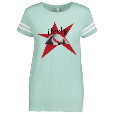 Bean Monster I Feel It Star Enza Ladies Jersey Football T-Shirt