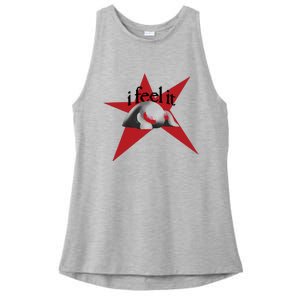 Bean Monster I Feel It Star Ladies PosiCharge Tri-Blend Wicking Tank